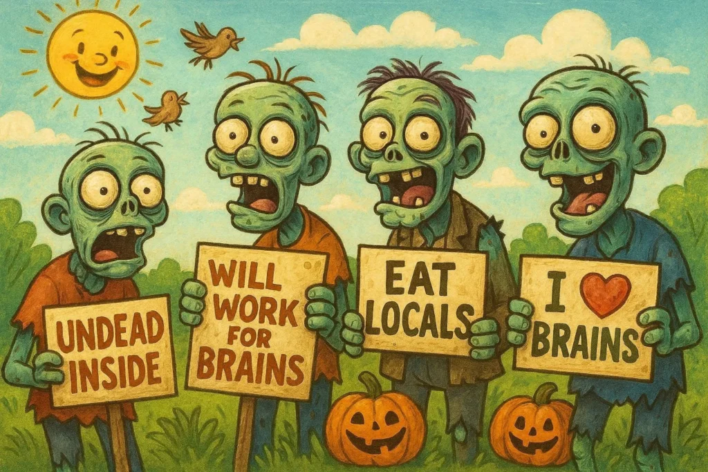 Zombie Puns