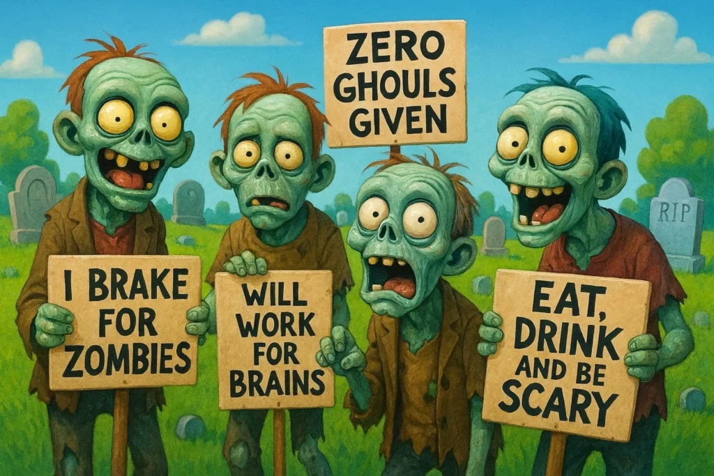 Zombie Puns