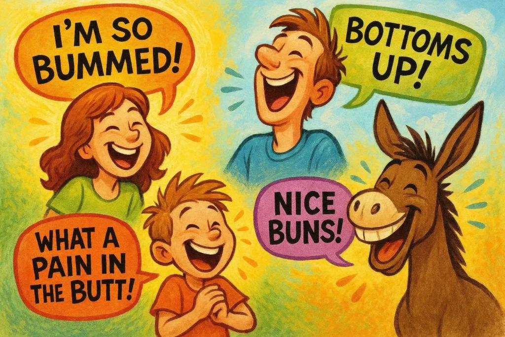 butt puns