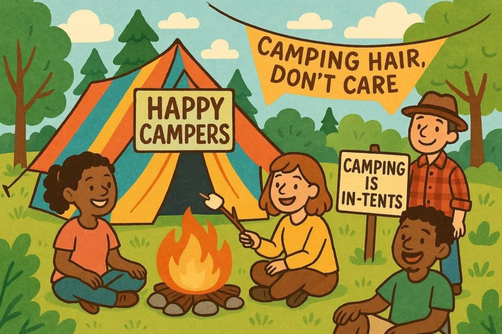Camping Puns