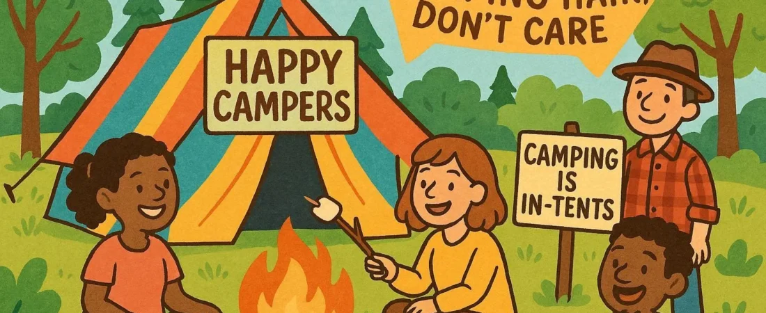 165+ Camping Puns That’ll Spark Campfire Laughs 🔥