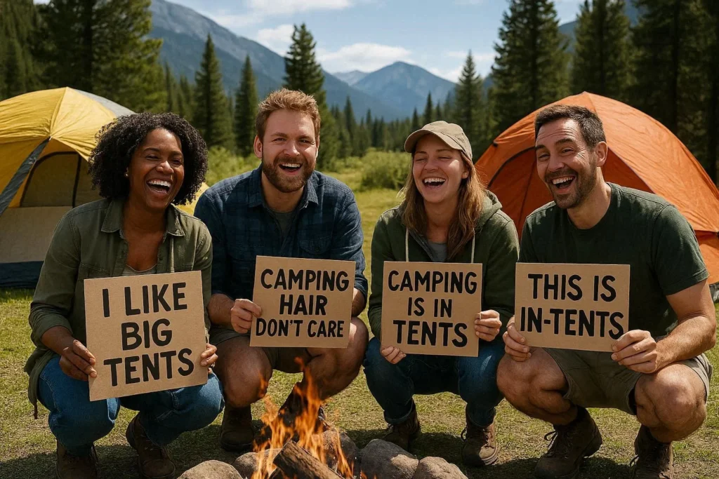 Camping Puns