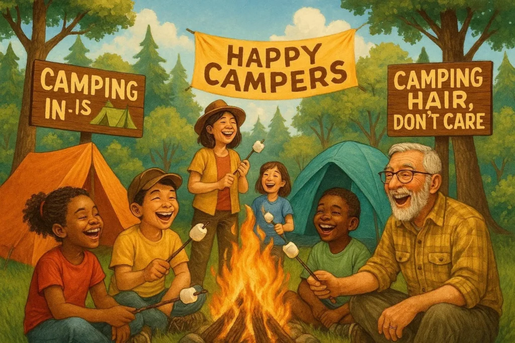 Camping Puns