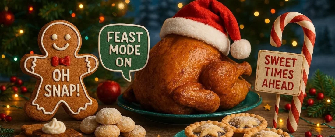 165+ Christmas Food Puns That Sleigh Your Humor 🎄