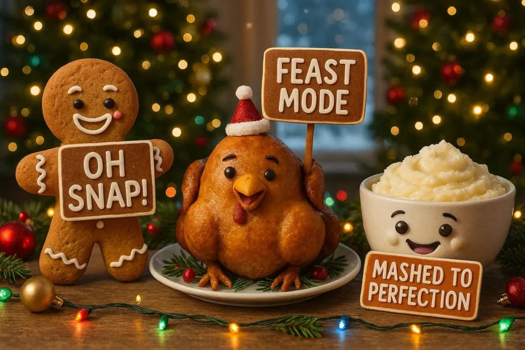 christmas food puns