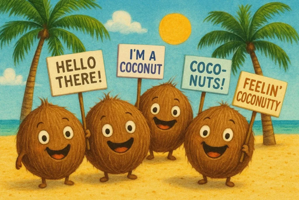 coconut puns
