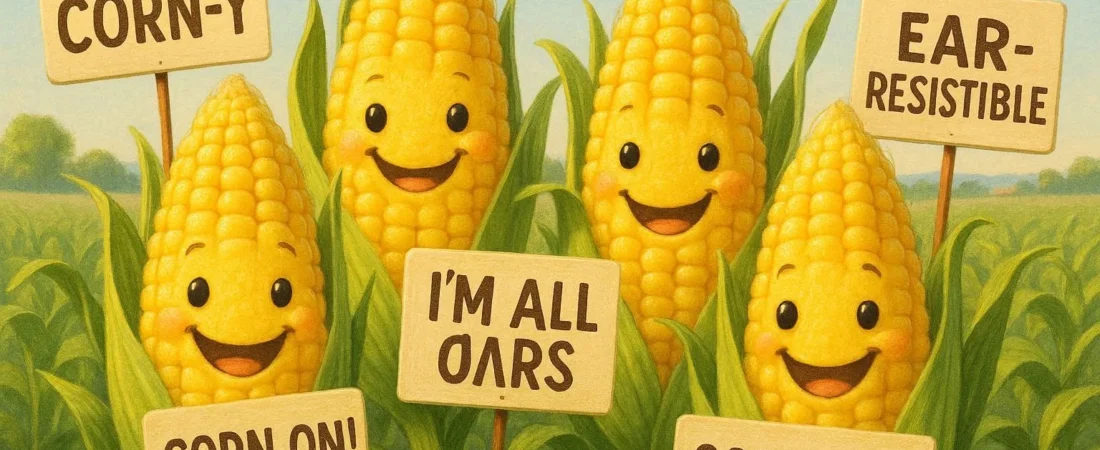 105+ Corn Puns Thatβll Butter You Up Instantly π½