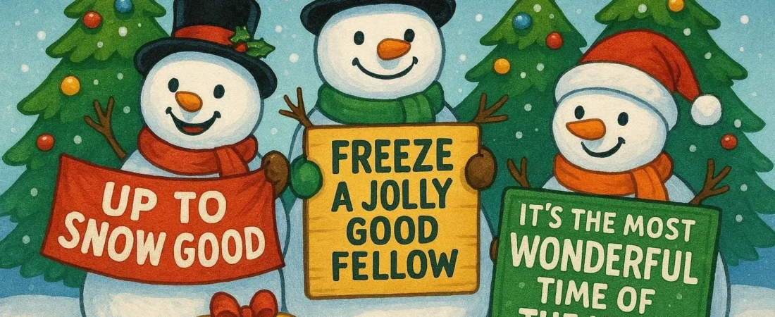 150+ December Puns That’ll Melt Your Winter Blues ❄️