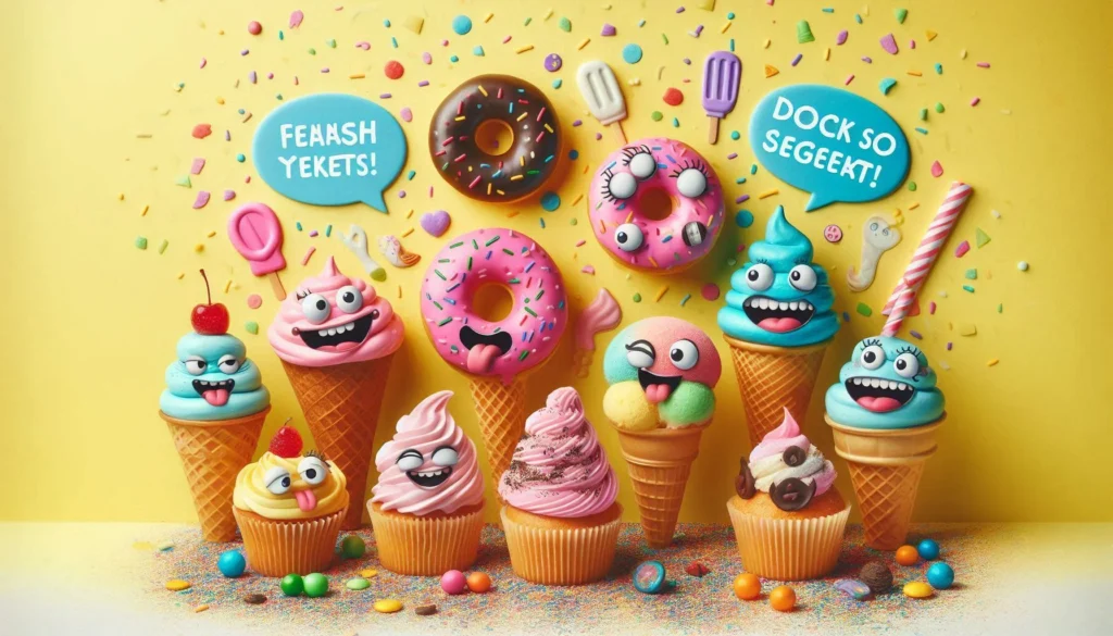 desserts puns