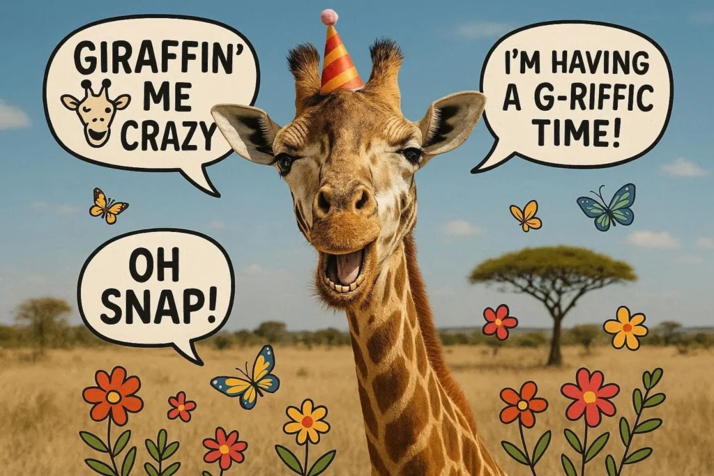 Giraffe Puns 