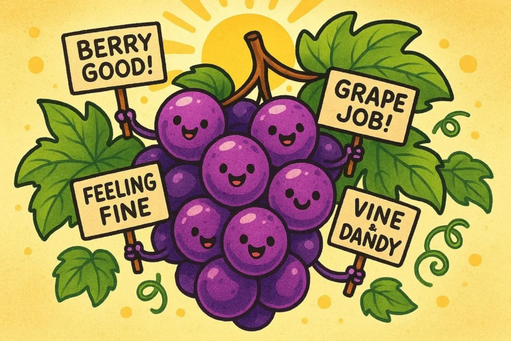 juicy Grape Puns