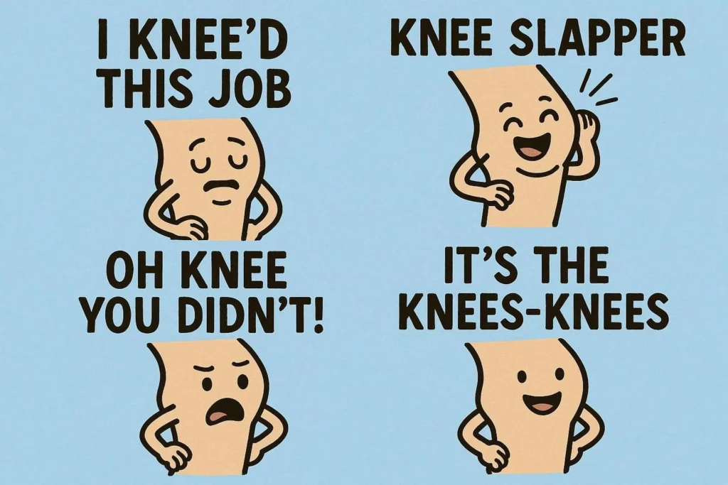 knee puns