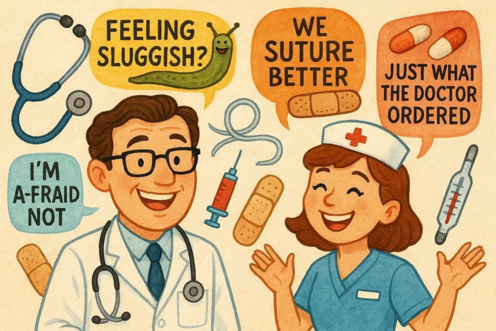 medical puns