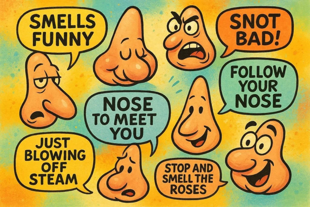 nose puns