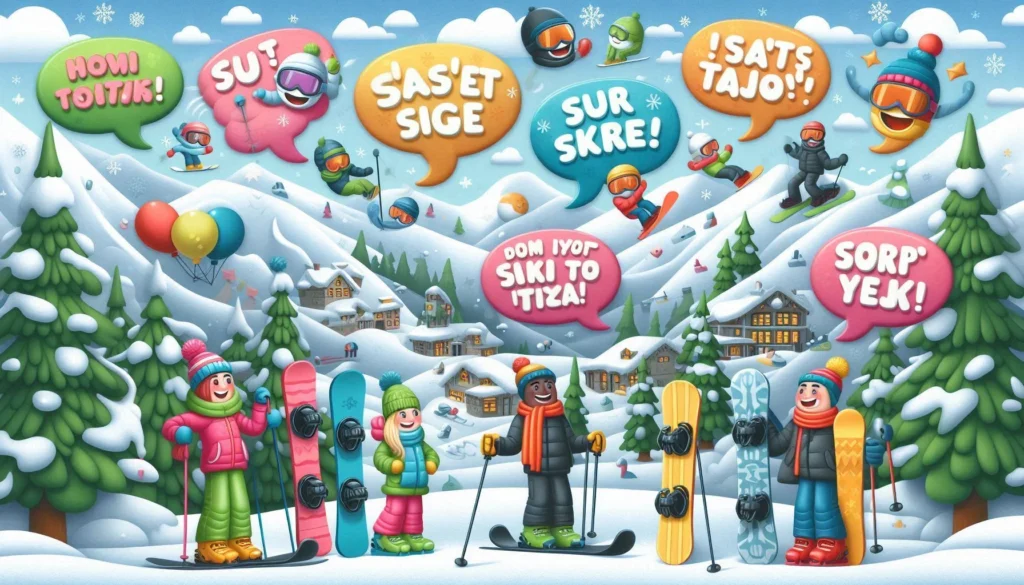 ski puns