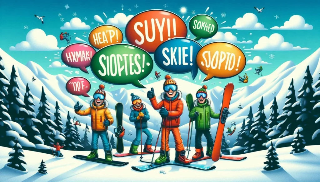 ski puns