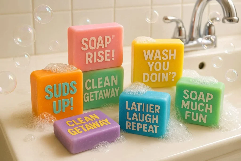 soap puns