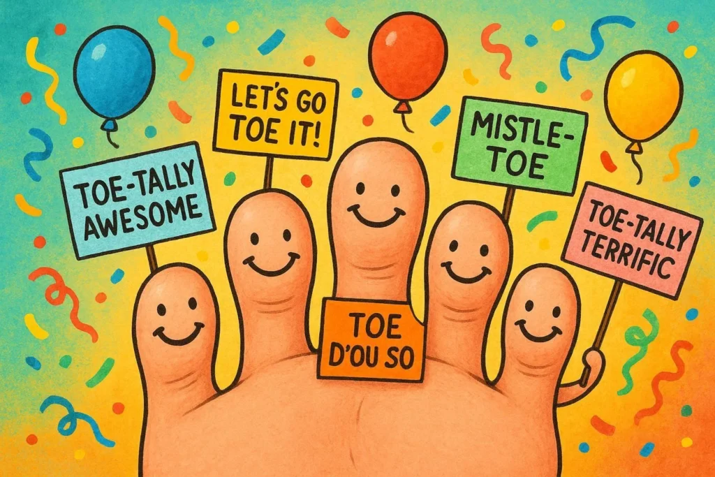 toe puns