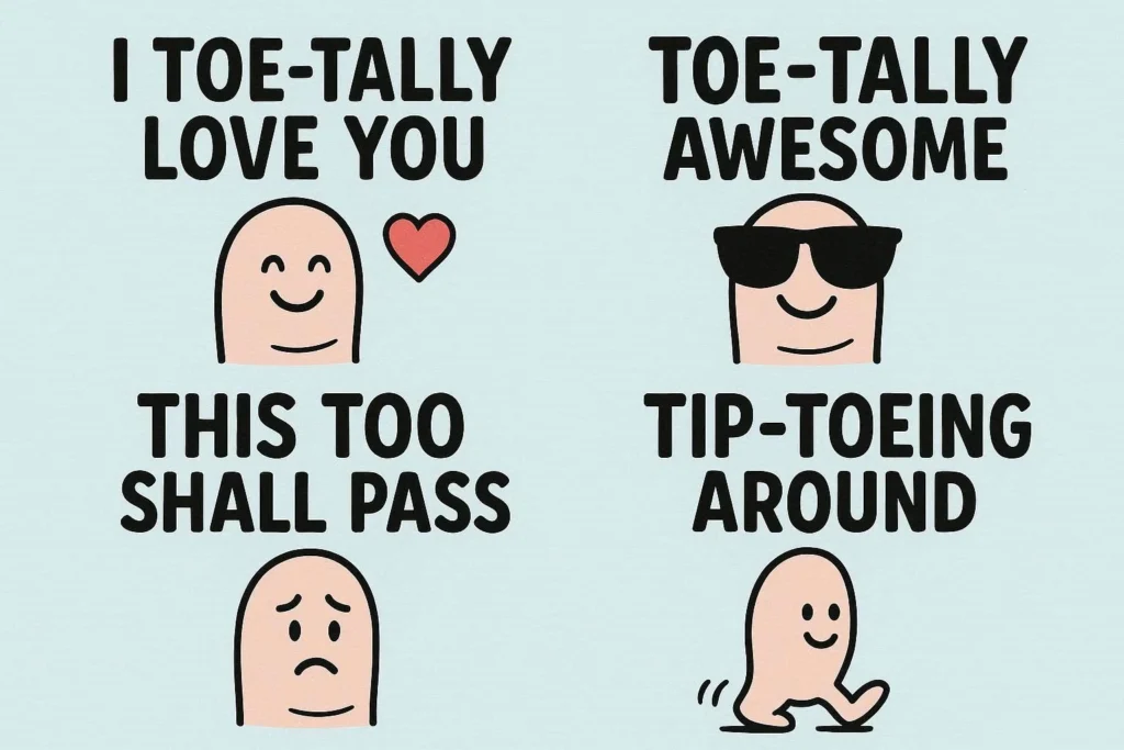 toe puns