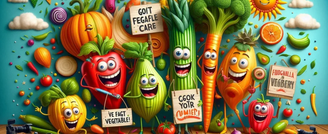 140+ Irresistible Vegetable Puns That Crack You Up