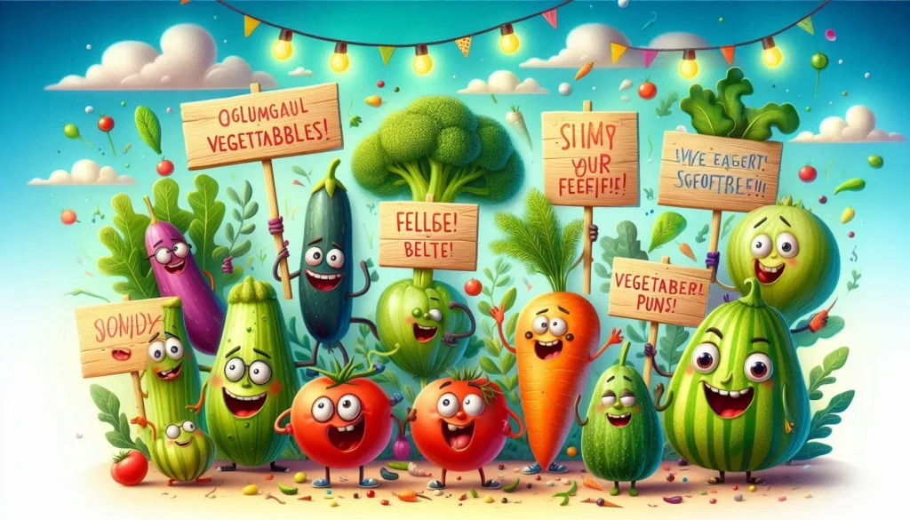 vegetables puns