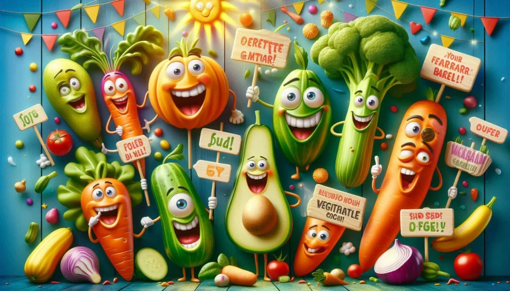 vegetables puns