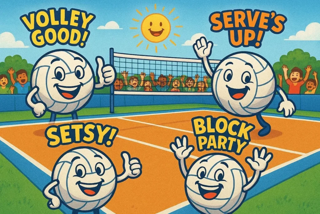 Funny Volleyball Puns