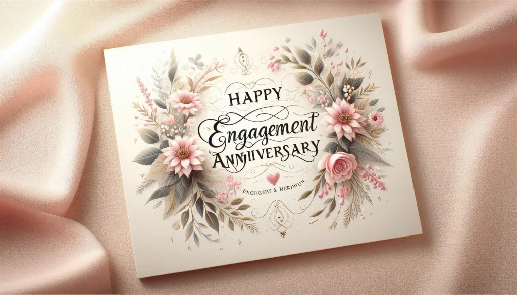 Engagement Anniversary Wishes