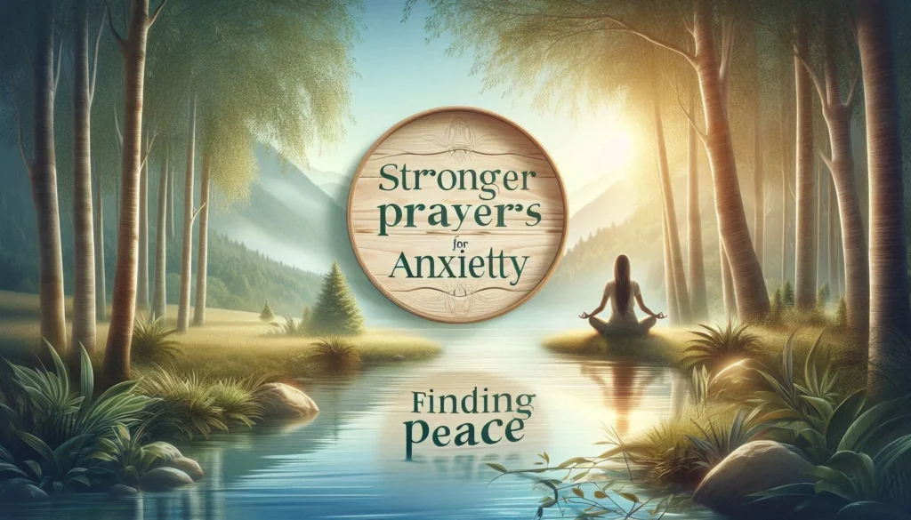 Prayers for Anxiety