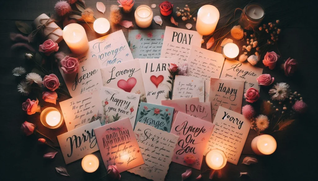 Apology Love Messages