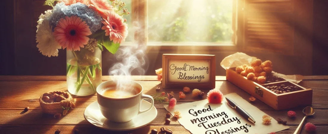 Sparkling Good Morning Tuesday Blessings for a Joyful Heart