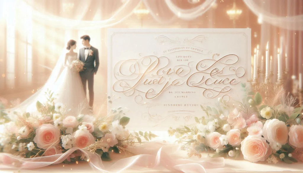 Love Quote for Just Married Couple