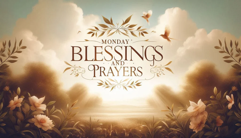 Monday blessings and prayers