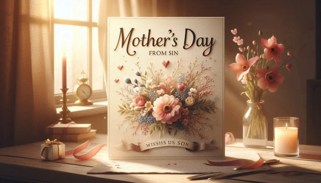 Mother's Day wishes from son