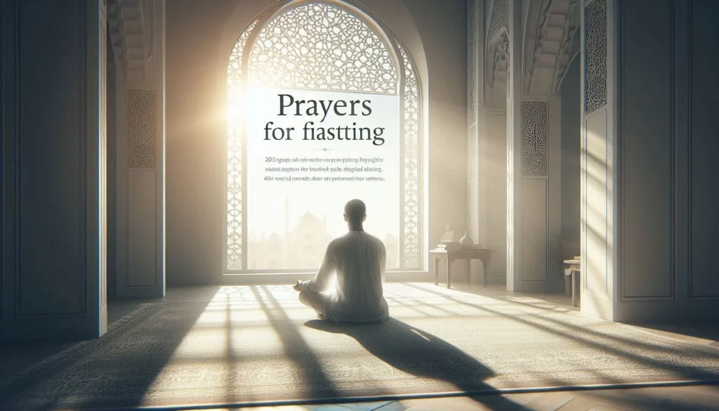Prayers for Fasting