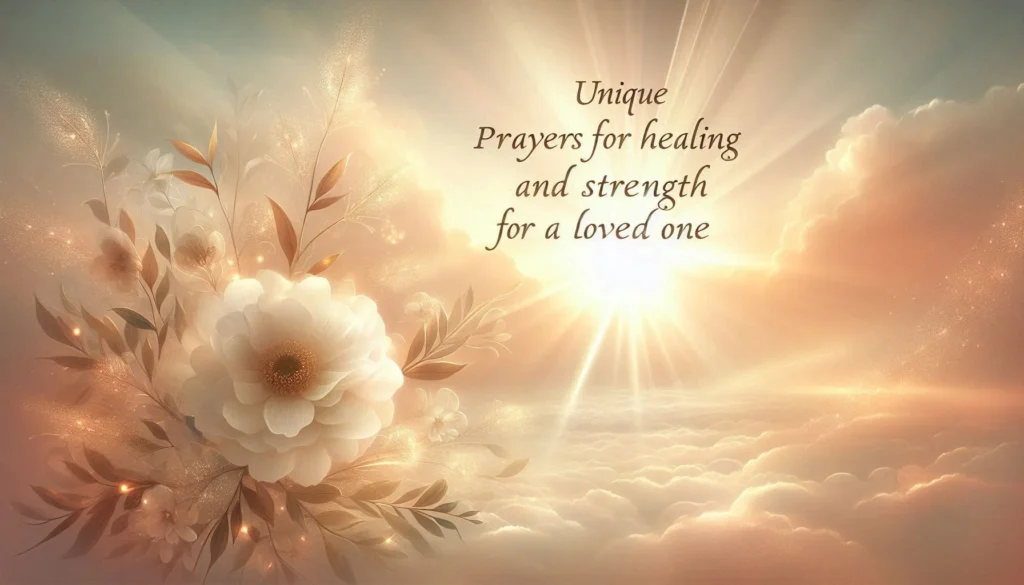 Prayers for Healing and Strength