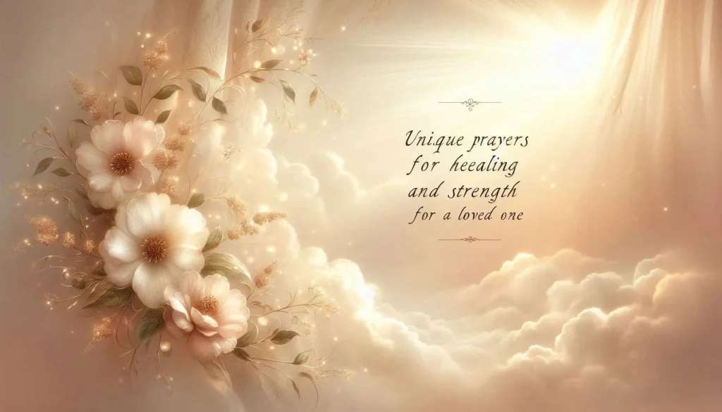 Prayers for Healing and Strength