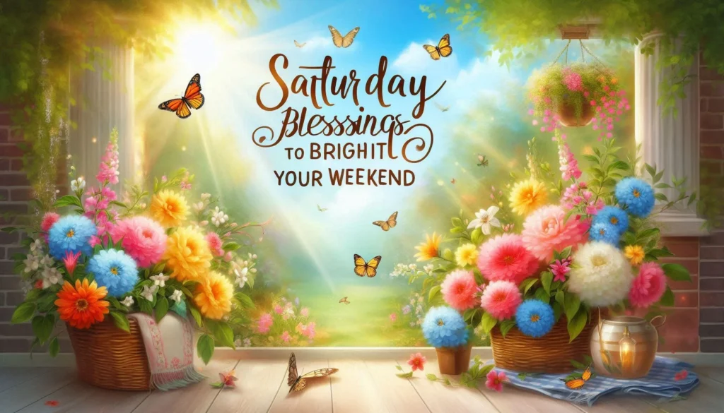 Saturday Blessings
