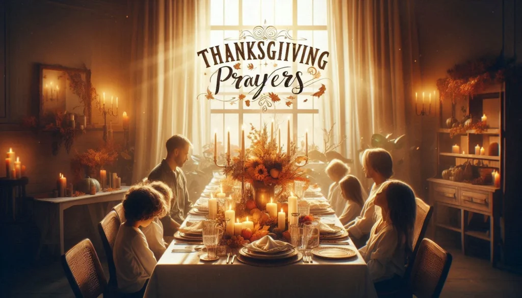 thanksgiving prayers