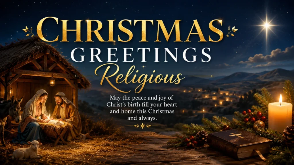 Christmas Greeting Messages Religious