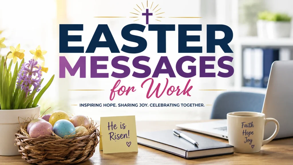 Easter Messages for Work