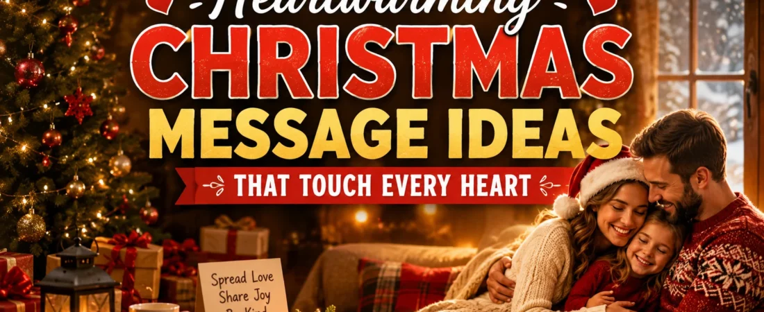 Heartwarming Christmas Message Ideas That Touch Every Heart
