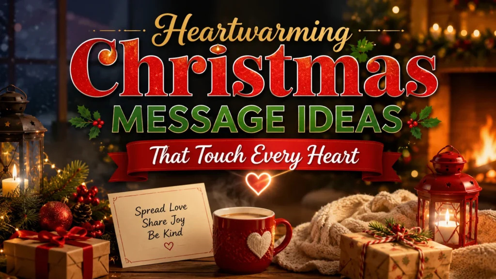 Heartwarming Christmas Message