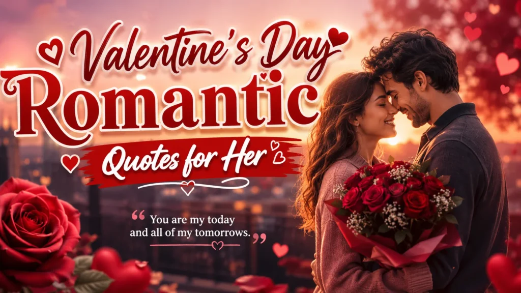 Valentine Day Romantic Quotes for Her
