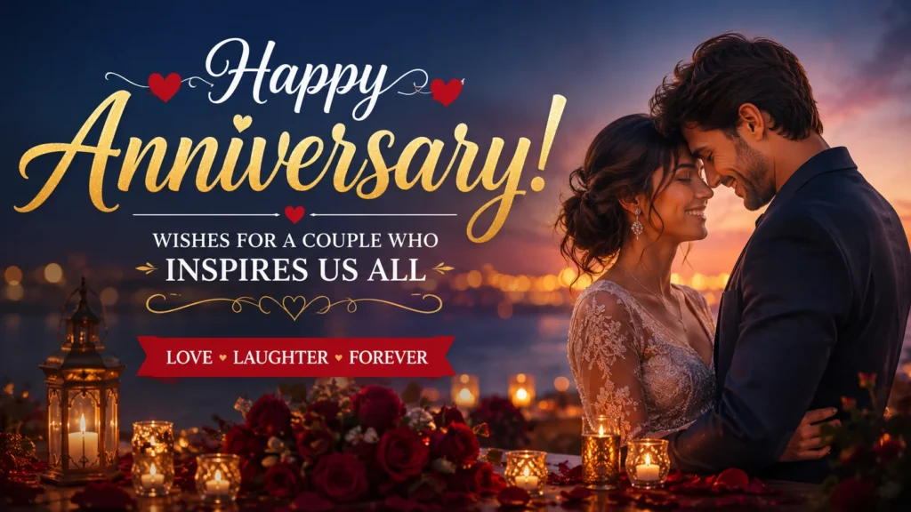 Anniversary Wishes for Couples