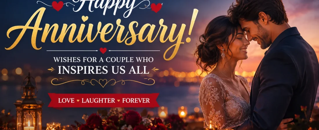 Heart Touching Anniversary Wishes for Couples