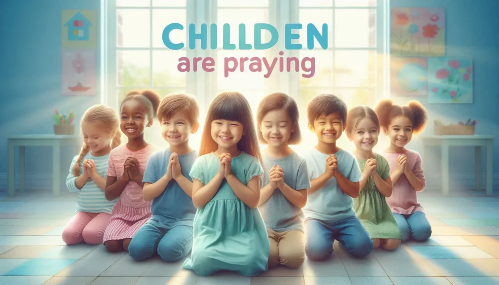 Daily Prayers for Children to Say