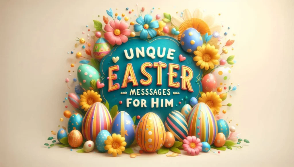 Easter Messages for Him