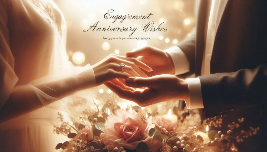 engagement anniversary wishes