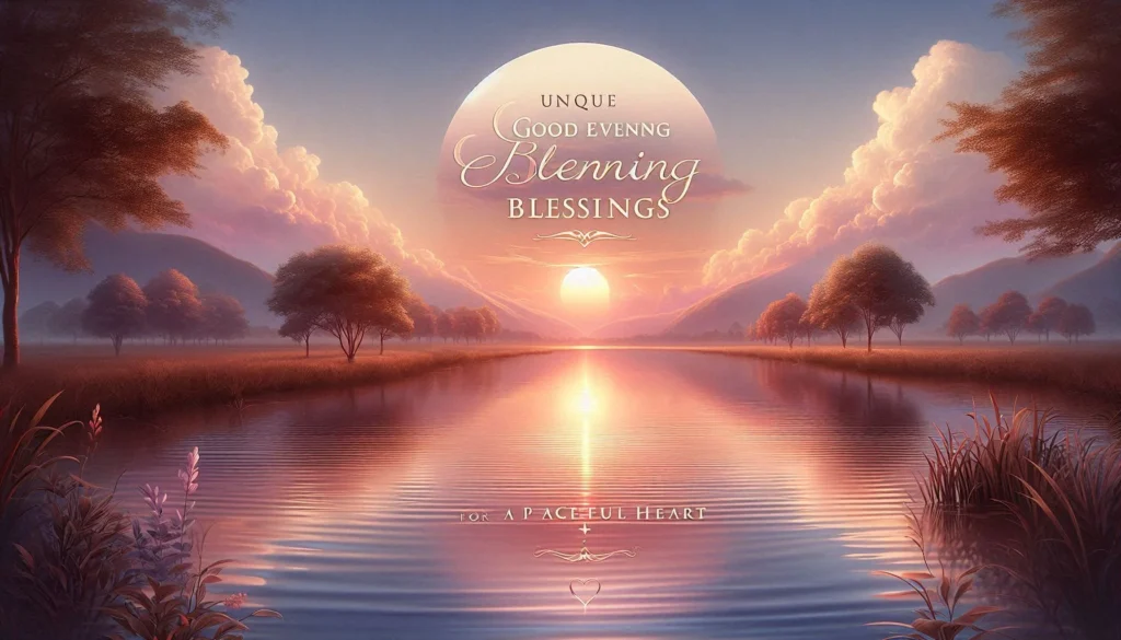 Good Evening Blessings